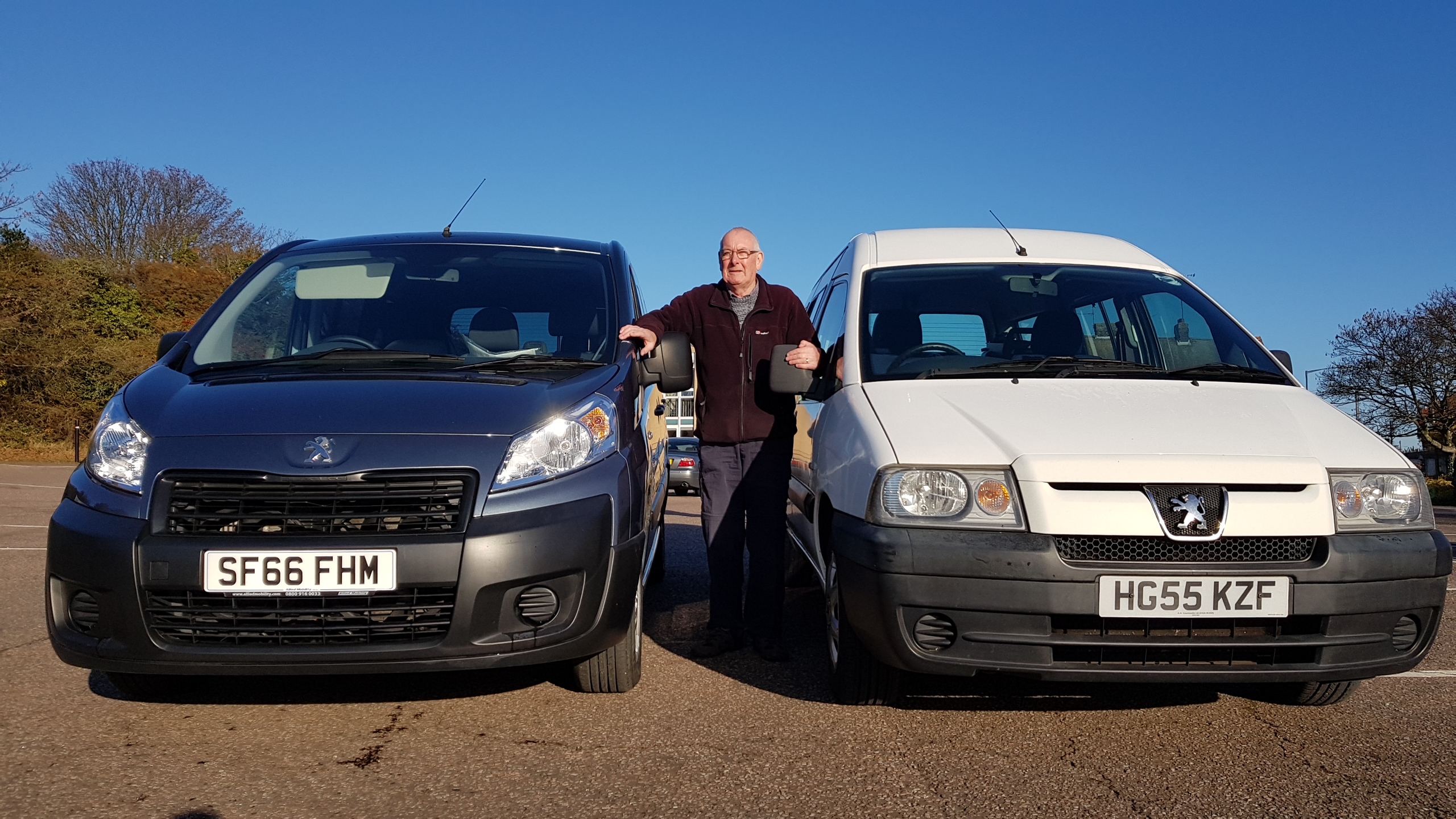 Out with the old and in with the nearly new!